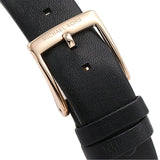 Michael Kors Pyper Quartz White Dial Black Leather Strap Watch For Women - MK2834 Authentic Buy Shop Now