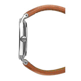 Daniel Wellington Dapper Durham Analog White Dial Brown Leather Strap Watch For Women - DW00100114 Authentic Buy Shop Now