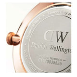Daniel Wellington Dapper Reading White Dial Black Leather Strap Watch For Men - DW00100107 Authentic Buy Shop Now