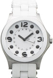 Marc Jacobs Rock White Dial White Silicone Strap Watch for Women - MBM2532 Authentic Buy Shop Now