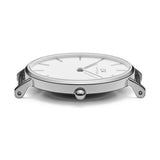 Daniel Wellington Petite White Dial Brown Leather Strap Watch For Women - DW00100243 Authentic Buy Shop Now