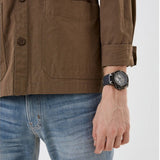 Guess Matrix Multifunction Grey Dial Grey Rubber Strap Watch for Men - GW0423G3 Authentic Buy Shop Now