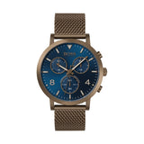 Hugo Boss Spirit Blue Dial Grey Mesh Bracelet Watch for Men - 1513693 Authentic Buy Shop Now