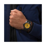 Breitling Superocean Automatic 46mm Yellow Dial Black Rubber Strap Watch for Men - M17368D71I1S1 Authentic Buy Shop Now