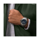 Breitling Avenger Chronograph 45mm Blue Dial Silver Steel Strap Watch for Men - A13317101C1A1 Authentic Buy Shop Now