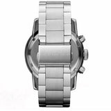 Marc Jacobs Larry Chronograph White Dial Silver Steel Strap Watch for Men - MBM5030 Authentic Buy Shop Now
