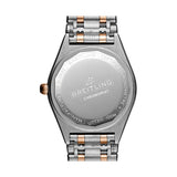 Breitling Chronomat B02 18K Red Gold White Dial Two Tone Steel Strap Watch for Men - U77310101A2U1 Authentic Buy Shop Now
