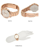 Coach Delancey White Dial Rose Gold Steel Strap Watch for Women - 14502497 Authentic Buy Shop Now