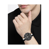 Hugo Boss Allure Chronograph Black Dial Multicolor Nylon Strap Watch for Men - 1513963 Authentic Buy Shop Now