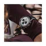 Breitling Navitimer B01 Chronograph 43 Silver Dial Black Leather Strap Watch for Men - AB0138241G1P1 Authentic Buy Shop Now