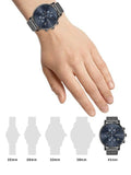 Hugo Boss Skymaster Chronograph Grey Dial Grey Mesh Bracelet Watch for Men - 1513934 Authentic Buy Shop Now