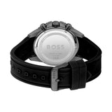 Hugo Boss Admiral Yellow Dial Black Rubber Silicone Strap Watch for Men - 1513968 Authentic Buy Shop Now