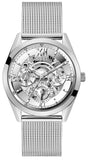 Guess Tailor Multifunction Silver Dial Silver Mesh Bracelet Watch for Men - GW0368G1 Authentic Buy Shop Now