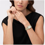 Fossil Raquel Three Hand Mother of Pearl Dial Two Tone Steel Strap Watch For Women - ES5305 Authentic Buy Shop Now