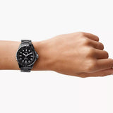 Fossil FB-01 Three-Hand Black Dial Black Ceramic Strap Watch for Women - CE1108 Authentic Buy Shop Now