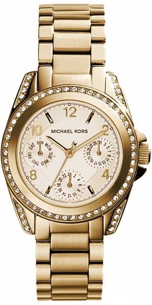 Michael Kors Blair Gold Dial Gold Steel Strap Watch for Women - MK5639 Authentic Buy Shop Now