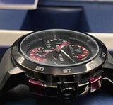 Maserati Ingegno Chronograph Black Dial Black Leather Strap Watch For Men - R8871619003 Authentic Buy Shop Now