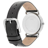 Tissot T Classic Desire White Dial Black Leather Strap Watch For Men - T52.1.421.12 Authentic Buy Shop Now