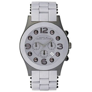 Marc Jacobs Pelly Grey Dial Grey Silicone Strap Watch for Women - MBM2566 Authentic Buy Shop Now