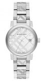 Burberry The City White Dial Silver Steel Strap Watch for Women - BU9144 Authentic Buy Shop Now