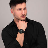 Maserati STILE Aqua Edition Black Dial Chronograph Watch For Men - R8873644001 Authentic Buy Shop Now