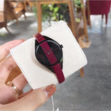 Calvin Klein Rebel Red Black Dial Red Leather Strap Watch for Women - K8P237U1 Authentic Buy Shop Now