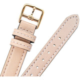 Coach Delancey Cream Dial Blush Pink Leather Strap Watch for Women - 14502750 Authentic Buy Shop Now