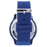 Lacoste 12.12 Chronograph Blue Dial Blue Silicon Strap Watch for Men - 2010970 Authentic Buy Shop Now