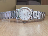 Burberry The City Silver Dial Silver Steel Strap Watch for Women - BU9200 Authentic Buy Shop Now