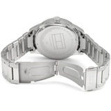 Tommy Hilfiger Austin Black Dial Silver Steel Strap Watch for Men - 1791639 Authentic Buy Shop Now