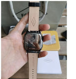 Fossil Inscription Automatic Skeleton Rose Gold Dial Black Leather Strap Watch for Men - BQ2572 Authentic Buy Shop Now