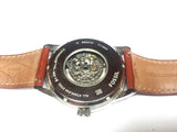 Fossil Flynn Automatic Black Dial Brown Leather Strap Watch for Men - BQ2270 Authentic Buy Shop Now