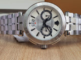 Versace Aion Chronograph White Dial Silver Steel Strap Watch for Men - VBR040017 Authentic Buy Shop Now