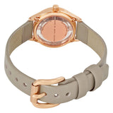 Marc Jacobs Tether Grey Dial Grey Leather Strap Watch for Women - MBM1375 Authentic Buy Shop Now