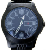 Gucci G Timeless Black Dial Black Steel Strap Watch For Men - YA126202 Authentic Buy Shop Now
