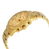 Guess Atlas Chronograph Gold Dial Gold Steel Strap Watch For Men - W0668G4 Authentic Buy Shop Now