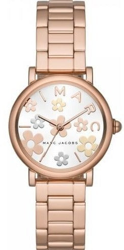 Marc Jacobs Classic White Dial Rose Gold Steel Strap Watch for Women - MJ3582 Authentic Buy Shop Now