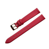 Emporio Armani Kappa Classic Quartz Silver Dial Red Leather Strap Watch For Women - AR11114 Authentic Buy Shop Now