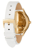 Swarovski Octea Nova Quartz White Dial White Leather Strap Watch for Women - 5295337 Authentic Buy Shop Now