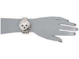 Marc Jacobs Marc Chronograph Silver Dial Silver Steel Strap Watch for Men - MBM3155 Authentic Buy Shop Now