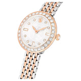 Swarovski Certa Crystals Silver Dial Two Tone Steel Strap Watch for Women - 5672971 Authentic Buy Shop Now