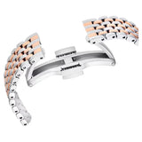 Swarovski Certa Crystals Silver Dial Two Tone Steel Strap Watch for Women - 5672971 Authentic Buy Shop Now