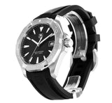 Tag Heuer Aquaracer Quartz Black Dial Black Rubber Strap Watch for Men - WAY1110.FT8021 Authentic Buy Shop Now