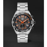 Tag Heuer Formula 1 Chronograph Ceramic Black Dial Silver Steel Strap Watch for Men - CAZ101AH.BA0842 Authentic Buy Shop Now