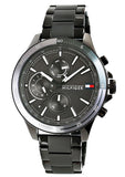 Tommy Hilfiger Bank Grey Dial Grey Steel Strap Watch for Men - 1791719 Authentic Buy Shop Now