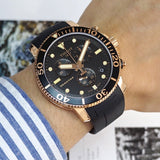 Tissot Seastar 1000 Chronograph Black Dial Black Rubber Strap Watch For Men - T120.417.37.051.00 Authentic Buy Shop Now