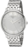 Tissot T Classic Tradition Silver Dial Silver Steel Strap Watch For Men - T063.610.11.038.00 Authentic Buy Shop Now