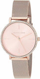 Michael Kors Mini Jayne Crystals Rose Gold Dial Rose Gold Mesh Strap Watch for Women - MK7122 Authentic Buy Shop Now