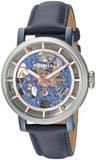 Fossil Boyfriend Skeleton Blue Dial Blue Leather Strap Watch for Women - ME3136 Authentic Buy Shop Now