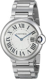 Cartier Ballon Bleu De Cartier Silver Dial Silver Steel Strap Watch for Women - W69011Z4 Authentic Buy Shop Now